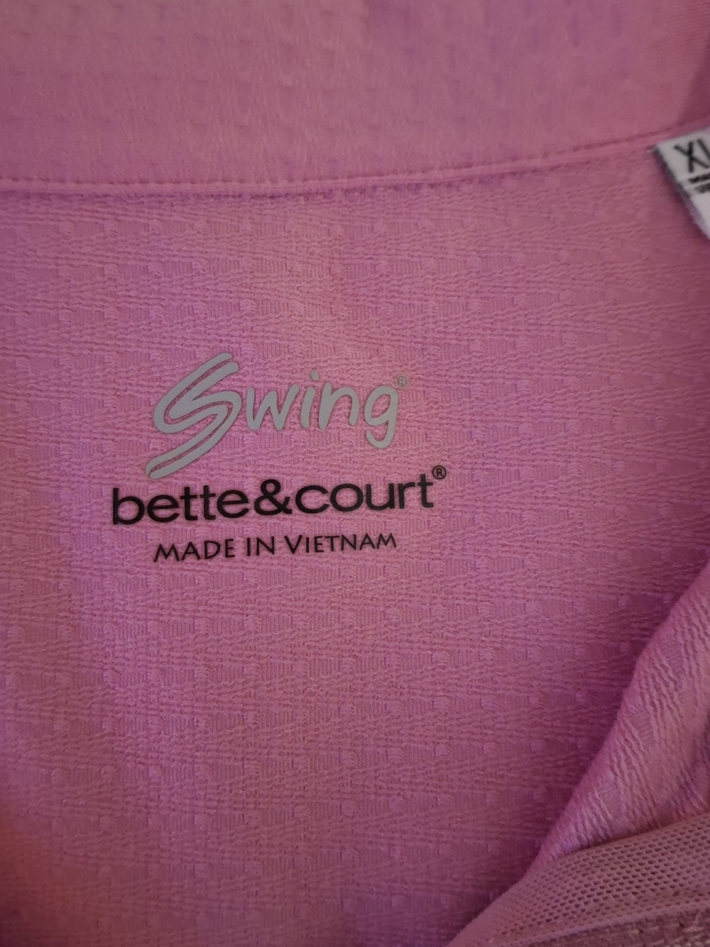 Bette & Court Women's Pink Quarter-Zip Performance Top - Picture 6 of 9